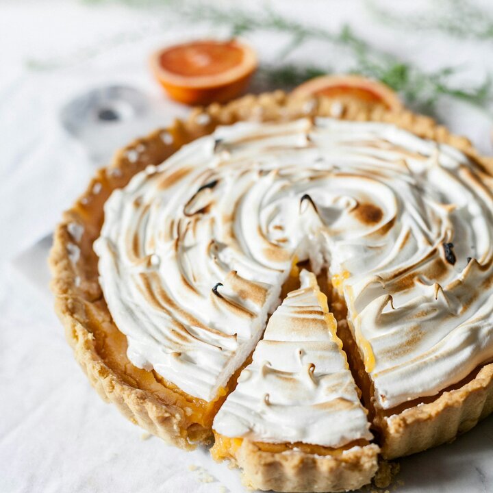 Tarte au citron meringuée
