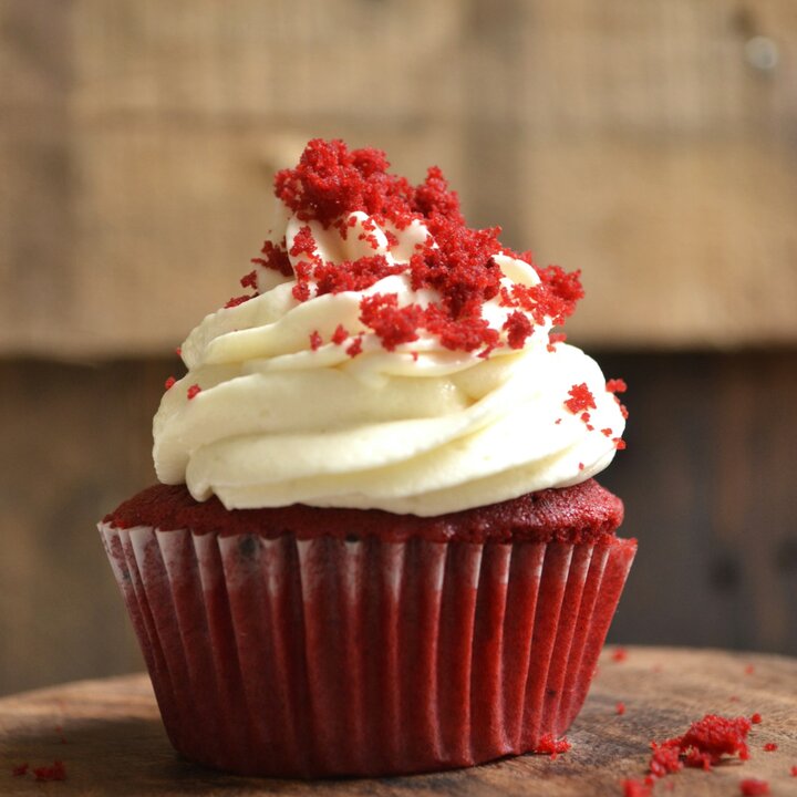 Cupcake Vanille & Framboise