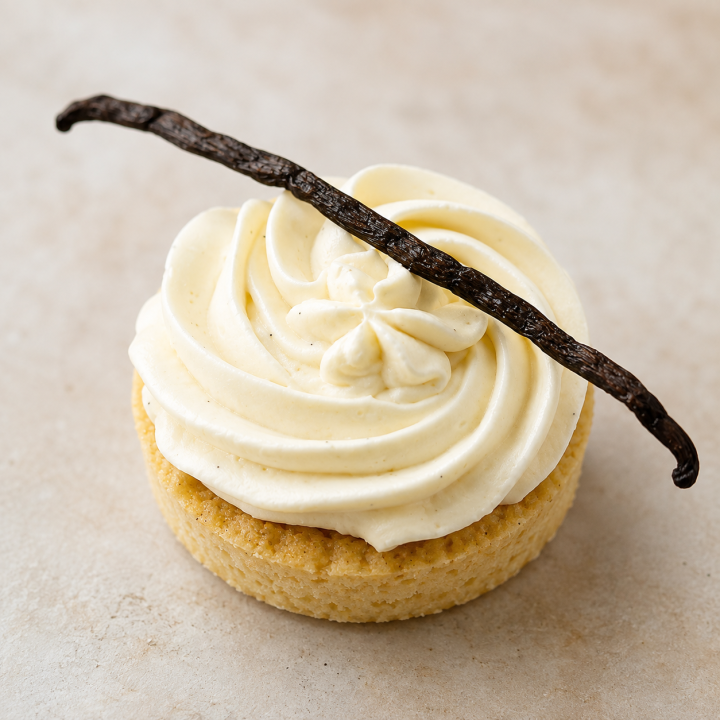 Tartelette Vanille 8cm | Pâtisserie Fine Mayotte