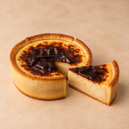 Flan pâtissier praliné noisette-amande (la part)