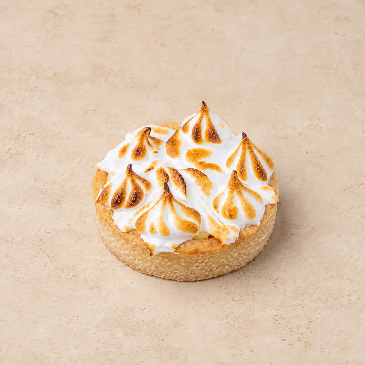 Tartelette citron meringuée noisette